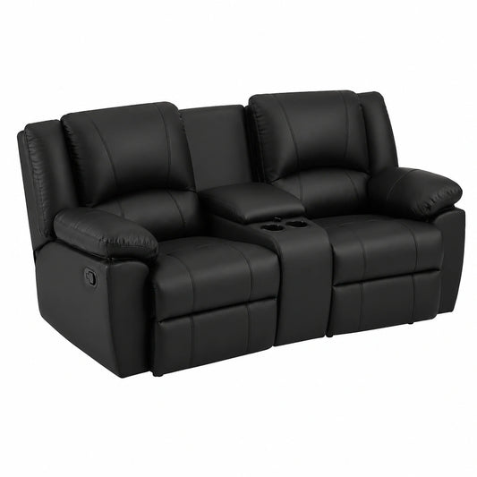 canape-2-places-relaxation-en-cuir-noir-rhcxl12444ws